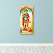 St. Florian van Lorch (BK 32) Canvas Afdruk (Insitu (Houten vloer))
