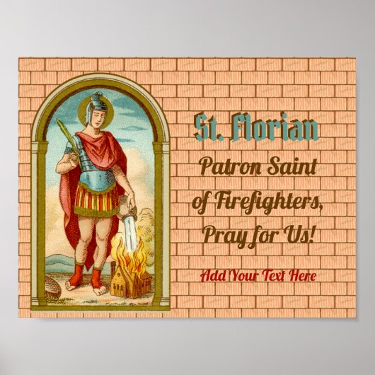 St. Florian van Lorch (BK 32) Poster 1 (Voorkant)