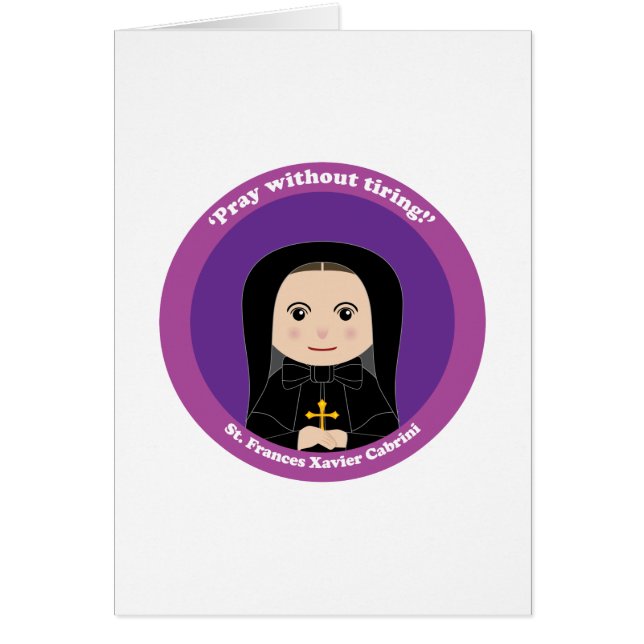 St Frances Xavier Cabrini (Devant)