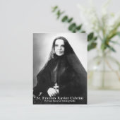 St. Frances Xavier Cabrini Briefkaart (Staand voorkant)