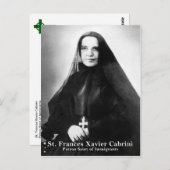 St. Frances Xavier Cabrini Briefkaart (Voorkant / Achterkant)