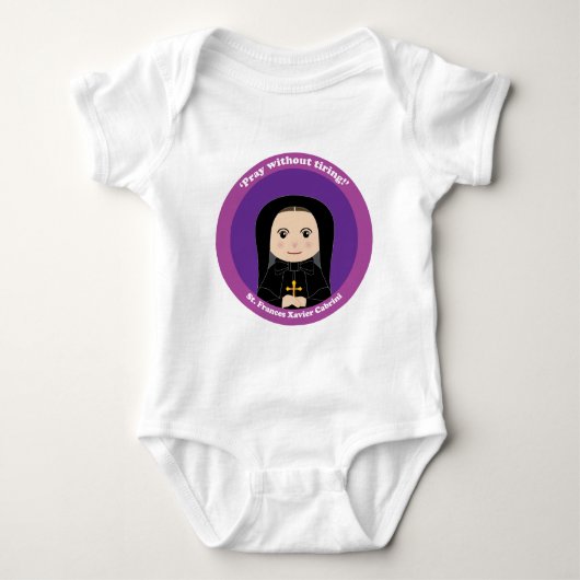 St. Frances Xavier Cabrini Romper (Voorkant)