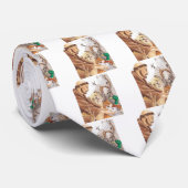 St. Francis & Animals, pet, pin, sleutelhanger, hu Stropdas (Opgerold)