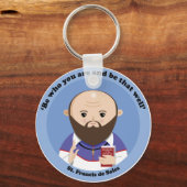 St. Francis de Sales Sleutelhanger (Voorkant)