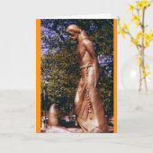 St Francis en de Prairiehond Kaart (Gele Bloem)