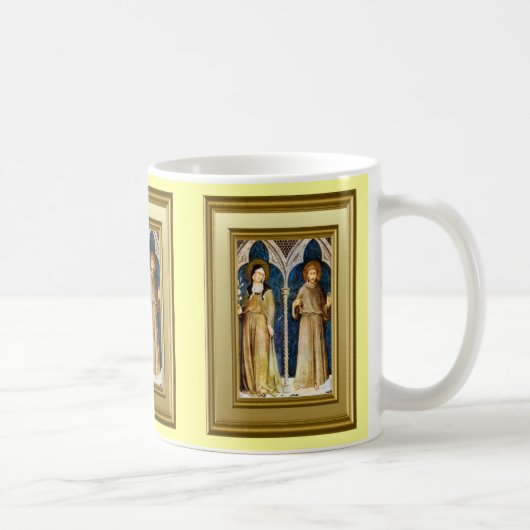 St Francis en St Clare, Assisi Koffiemok (Rechts)