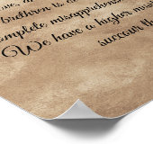 St. Francis, het Patron Saint of Animals Quote Poster (Hoek)