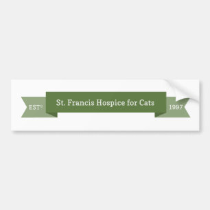 St francis hospice logo bumpersticker