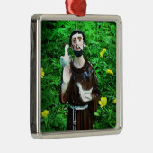 St. Francis Kerstversiering Metalen Ornament (Rechts)