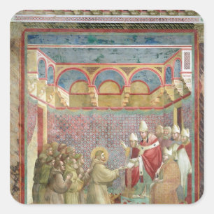 St. Francis krijgt goedkeuring Vierkante Sticker