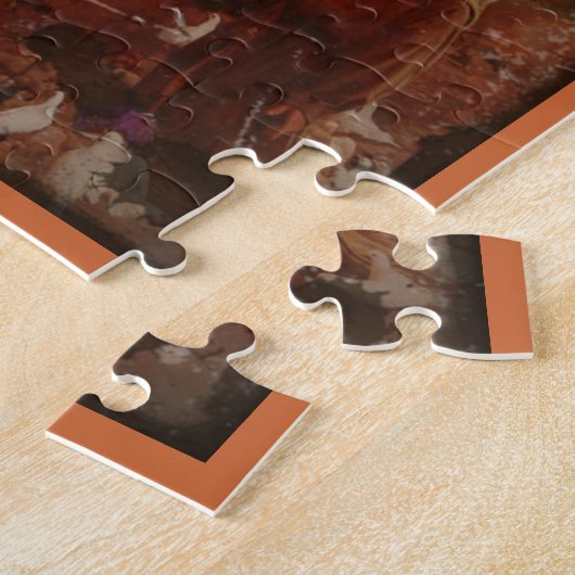 St Francis met een engel Legpuzzel (Zijkant)
