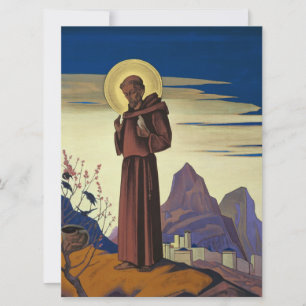 St Francis of Assisi (Christelijk Saint) Kaart