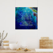 St Francis of Assisi gebed Poster (Keuken)