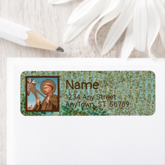 St. Francis of Assisi, Pater Seraphicus (SAU 040) Etiket (Insitu)