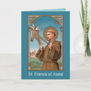 St. Francis of Assisi, Pater Seraphicus (SAU 040) Kaart