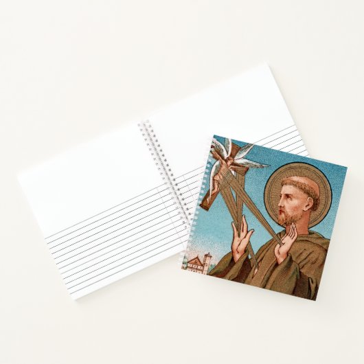 St. Francis of Assisi, Pater Seraphicus (SAU 040) Notitieboek (Binnen)