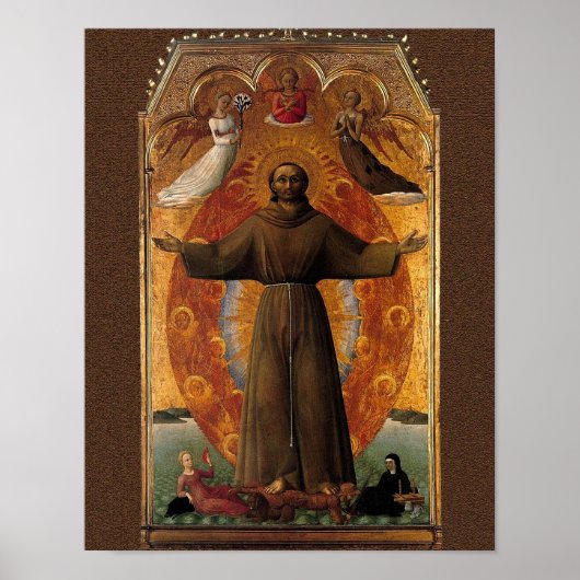 St Francis of Assisi Poster (Voorkant)