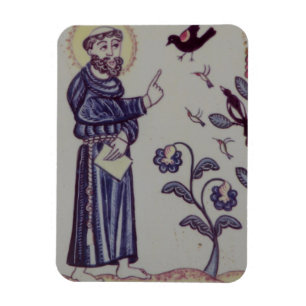 St Francis praat met de Bird Magneet