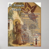St. Francis Prayer Poster (Voorkant)