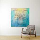 St. Francis' Prayer Wandkleed (In situ)