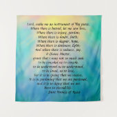 St. Francis' Prayer Wandkleed (Voorkant)