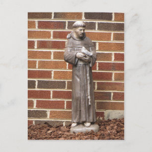 St. Francis Statue Briefkaart