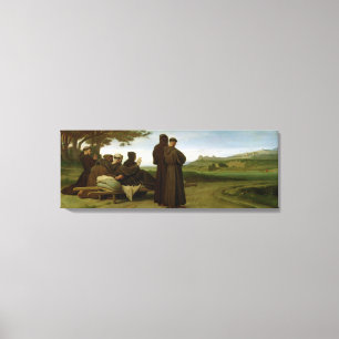 St. Francis van Assisi Canvas Afdruk