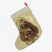 St. Francis van Assisi Grote Kerstsok (Achterkant (Hangend))