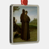 St. Francis van Assisi Metalen Ornament (Rechts)