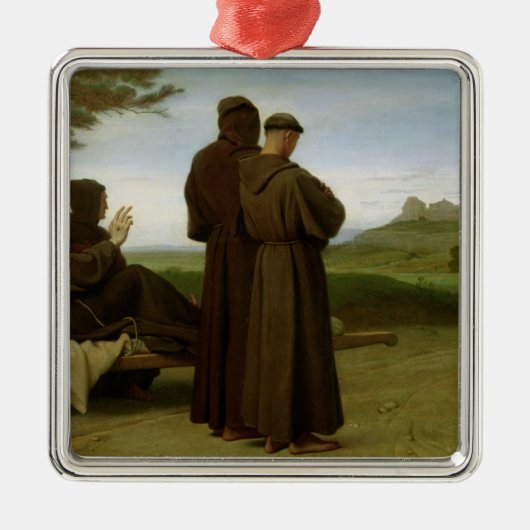 St. Francis van Assisi Metalen Ornament (Voorkant)