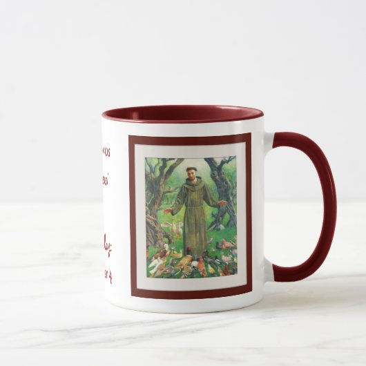 St. Francis van Assisi Mok (Rechts)