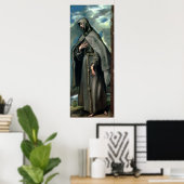 St.Francis van Assisi Poster (Thuiskantoor)