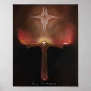 St. Francis van Assisi Poster