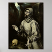 St. Francis van Assisi Poster (Voorkant)