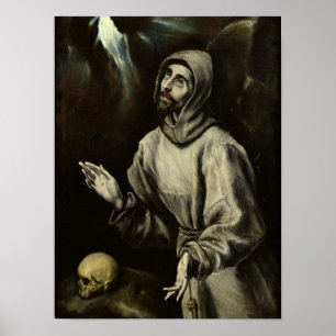 St. Francis van Assisi Poster