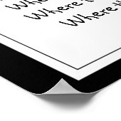 St. Francis van Assisi Prayer met Angel Poster (Hoek)