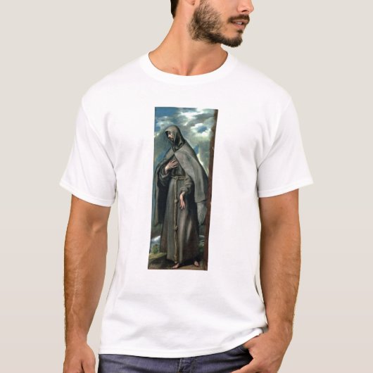 St.Francis van Assisi T-shirt (Voorkant)