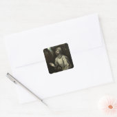 St. Francis van Assisi Vierkante Sticker (Envelop)