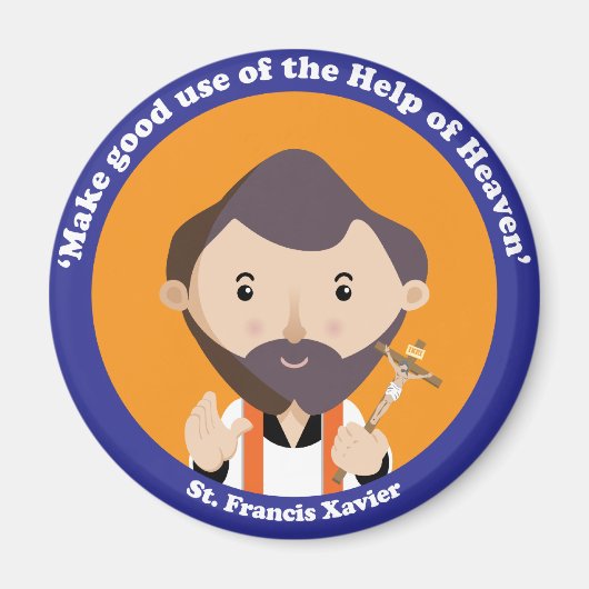 St. Francis Xavier Magneet (Voorkant)