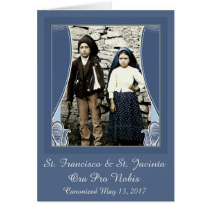 St Francisco et St Jacinta nouvellement canonisée