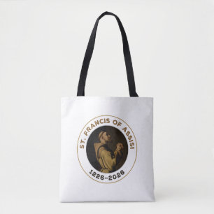 St. Franciscus van Assisi cadeau Draagtas