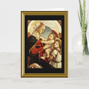 St. Franciscus zegen - Kerstmis Feestdagen Kaart
