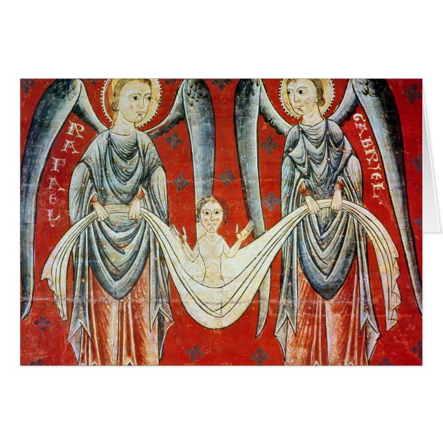 St. Gabriel en St. Raphael, c.1200 (Voorkant Horizontaal)