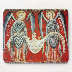 St. Gabriel en St. Raphael, c.1200 Muismat