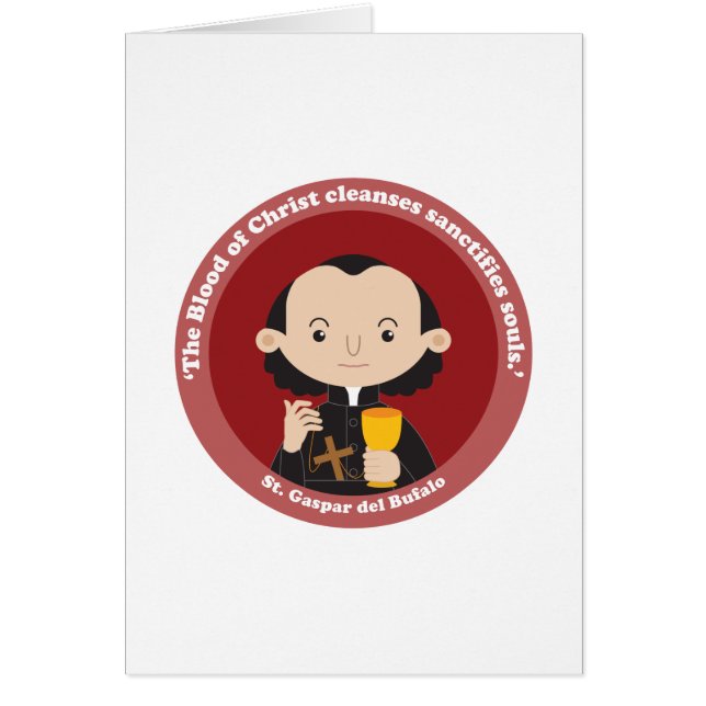 St. Gaspar del Bufalo (Voorkant)