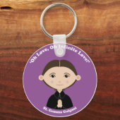 St. Gemma Galgani Sleutelhanger (Voorkant)