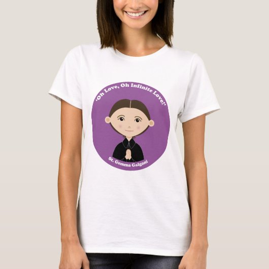 St. Gemma Galgani T-shirt (Voorkant)