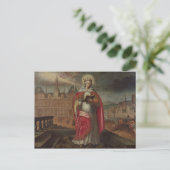 St. Genevieve Briefkaart (Staand voorkant)