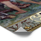 St. Genevieve Calming de Parisians Poster (Hoek)