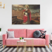 St. Genevieve Canvas Afdruk (Insitu (Woonkamer))